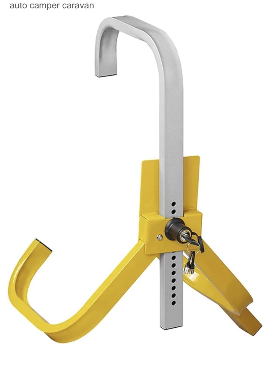 Wielklem voor caravan, aanhanger of auto