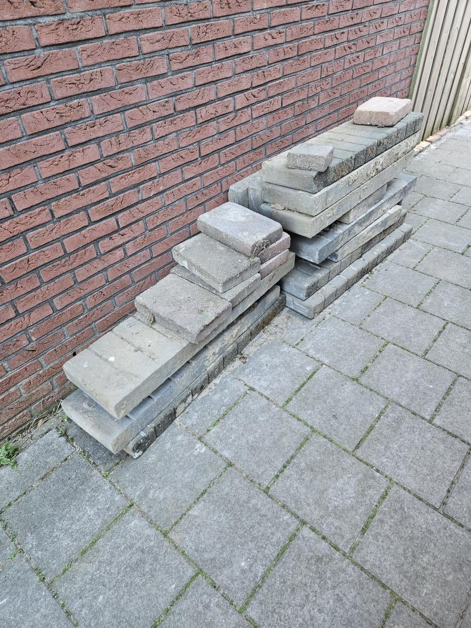 Trottoir banden (gratis)