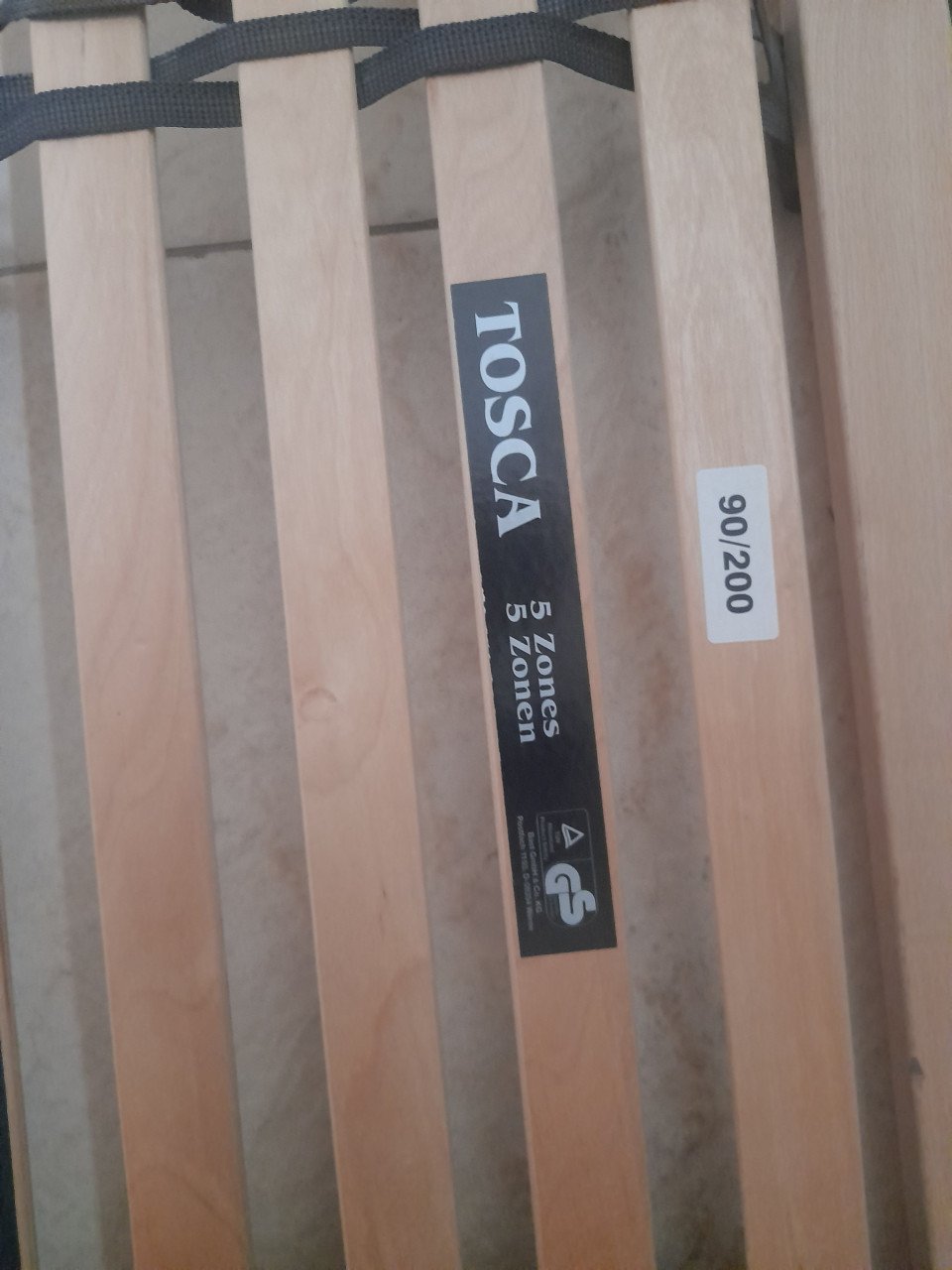 2 x lattenbodem 90 x 200 (in goede staat )