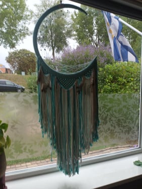 Prachtige Grote Droomvanger Aqua Kleur