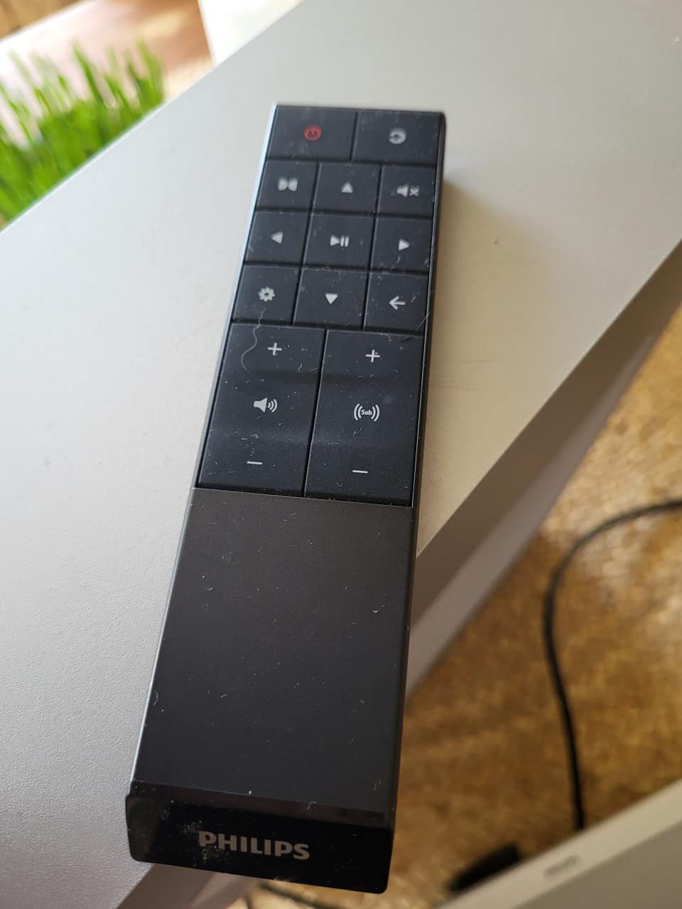 Phillips TAB8505/10 soundbar met draadloze subwoofer 2.1 kanalen.