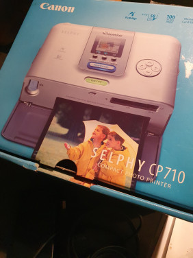 Zgan Canon SELPHY CP-710 draagbare fotoprinter/vanaf geheugenkaarten...