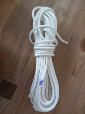 Nieuw Dyneema val 10 mm met polyester mantel