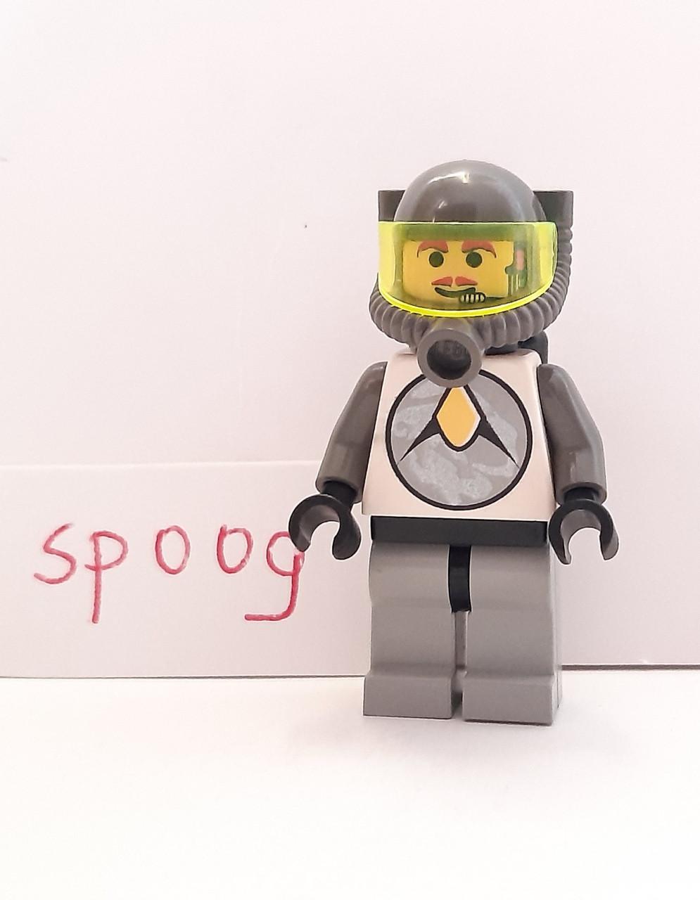 Lego Space minifiguur: Exploriens-chef
