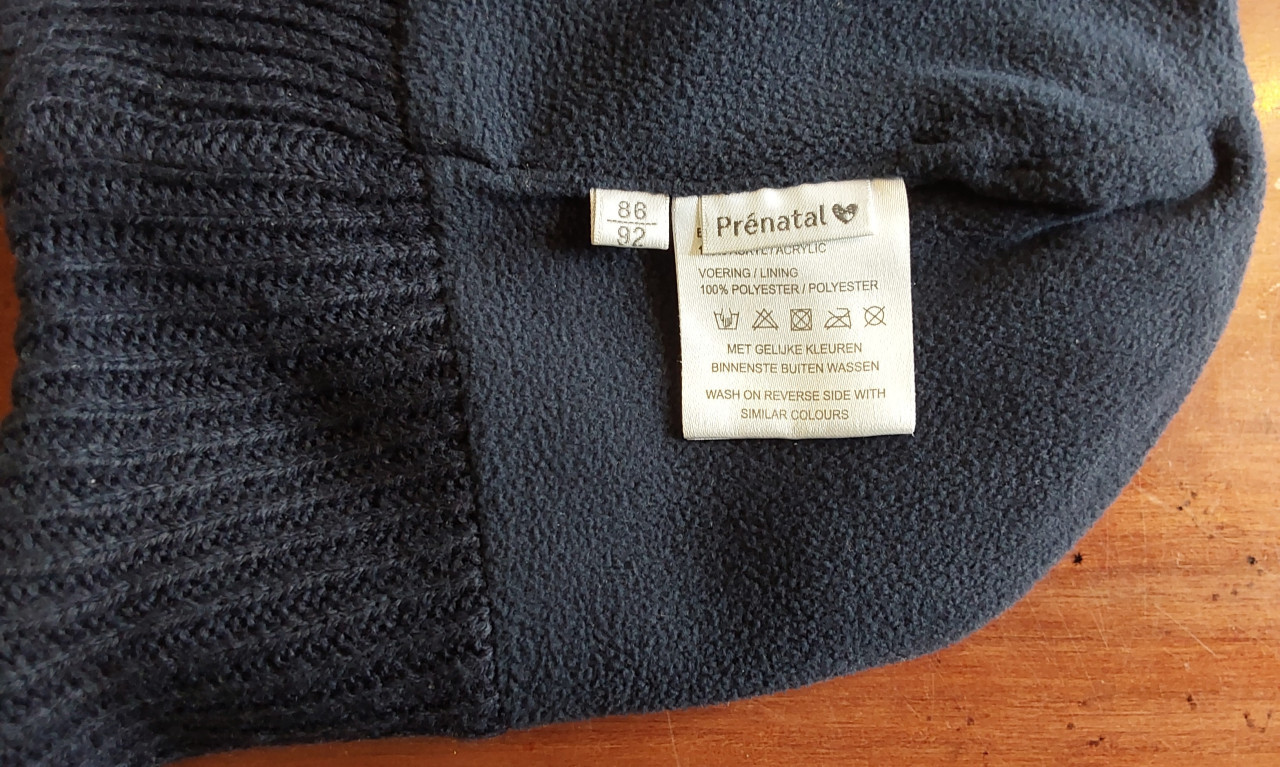 Prénatal wintermuts maat 86/92