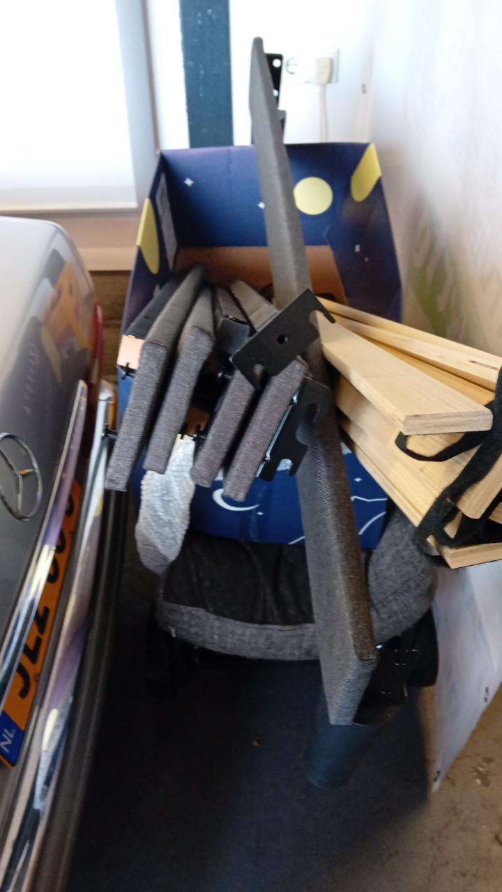 Bed twijfelaar met lattenbodem