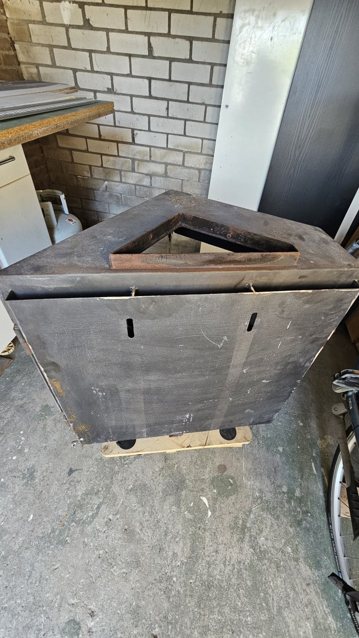 Hout kachel