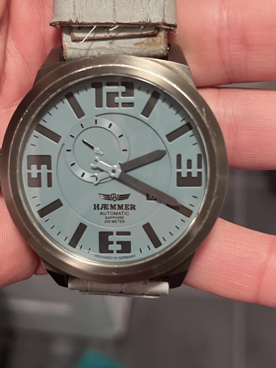 Haemmer HM-02 Titana Mechanica Herenhorloge 50 mm Automatic