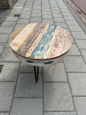 Salontafel industriële look