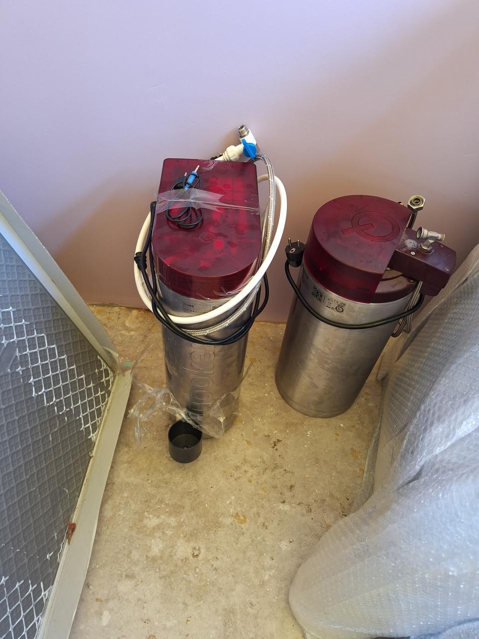 Quooker warm koud en bronwater en kraan
