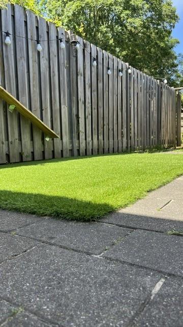 Sterk kunstgras 2,9 x 4,0 m - 38 mm sprieten