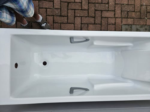 Gratis z.g.a.n. polyester ligbad 170x70
