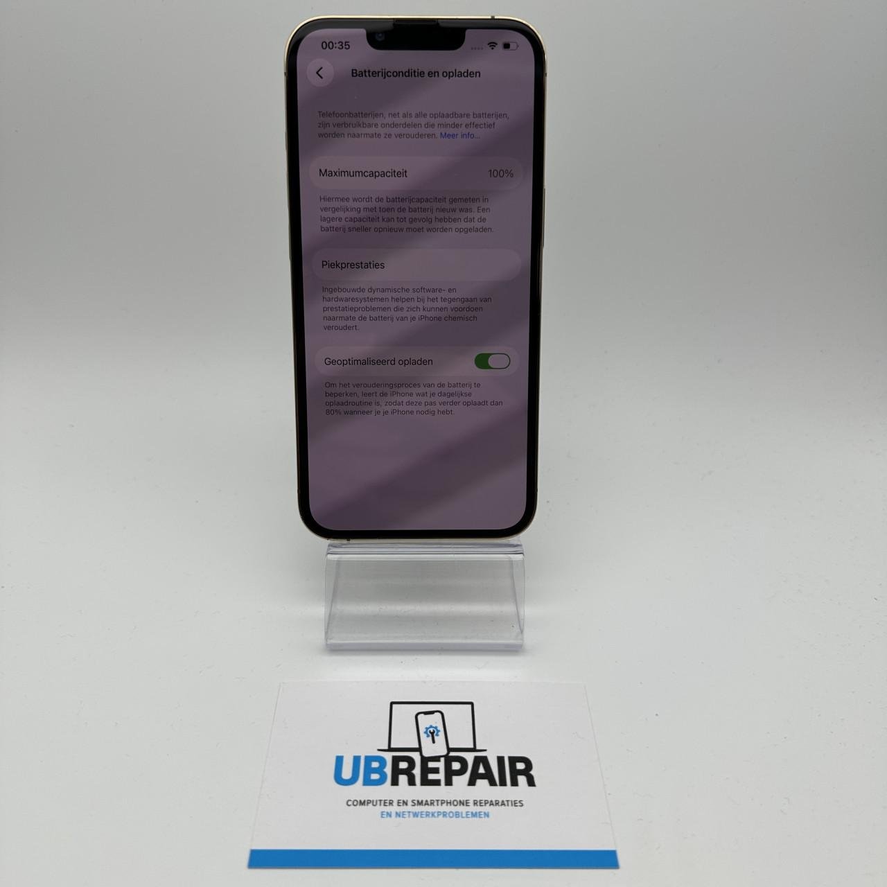 Apple iPhone 13 pro goud 128 GB