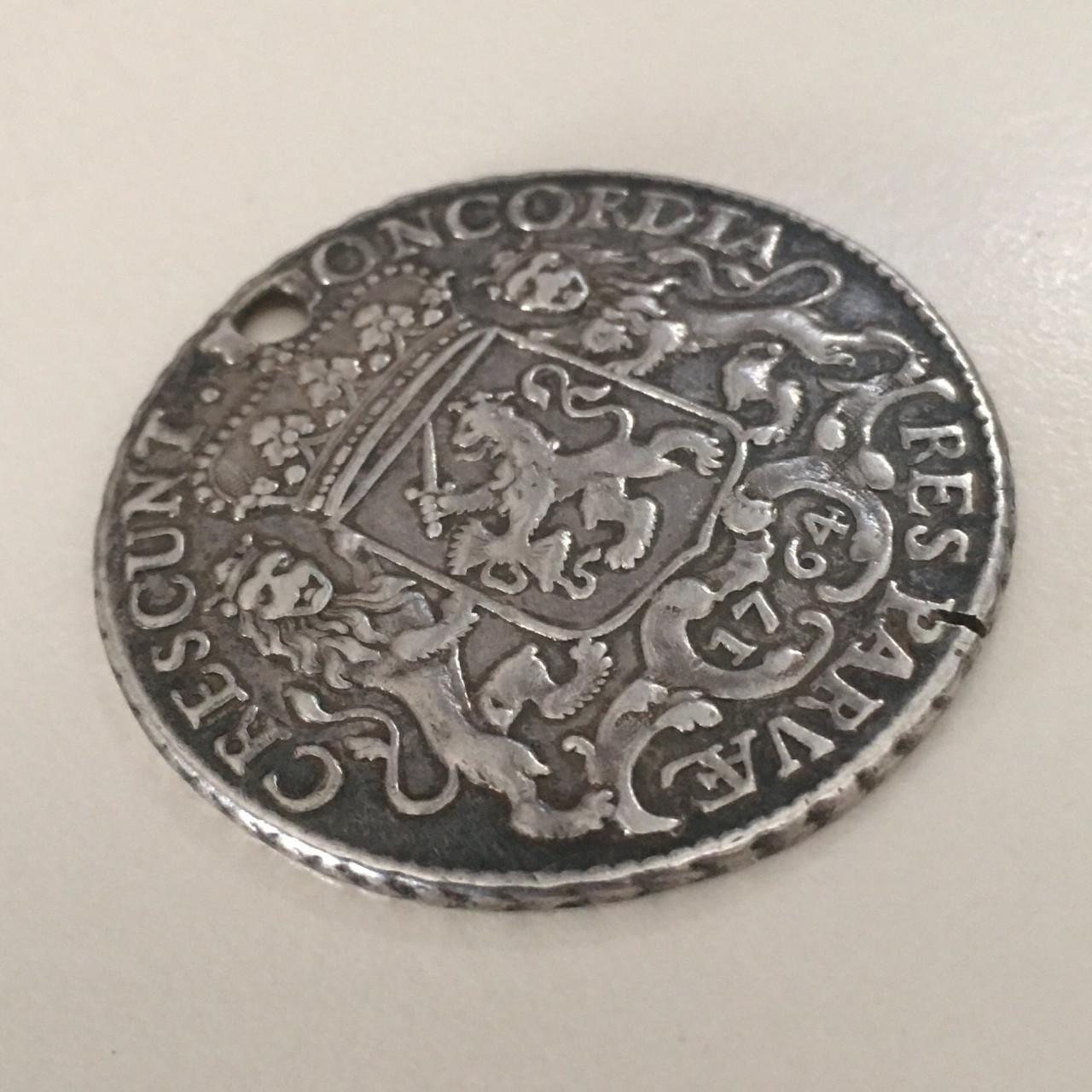 Utrecht 1/2 zilveren rijder 1764