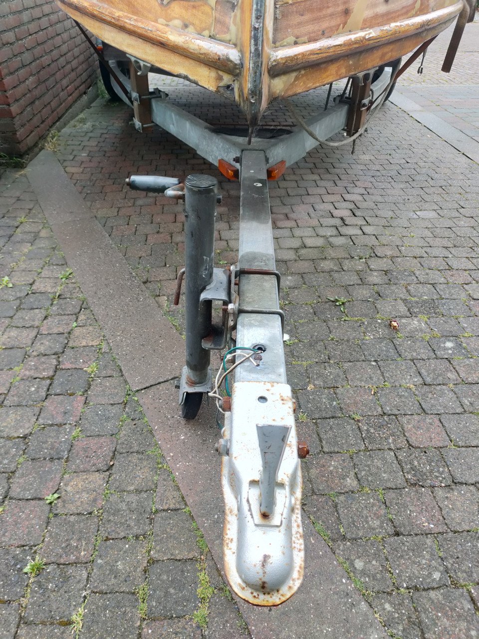 Trailer voor boot van 6 meter