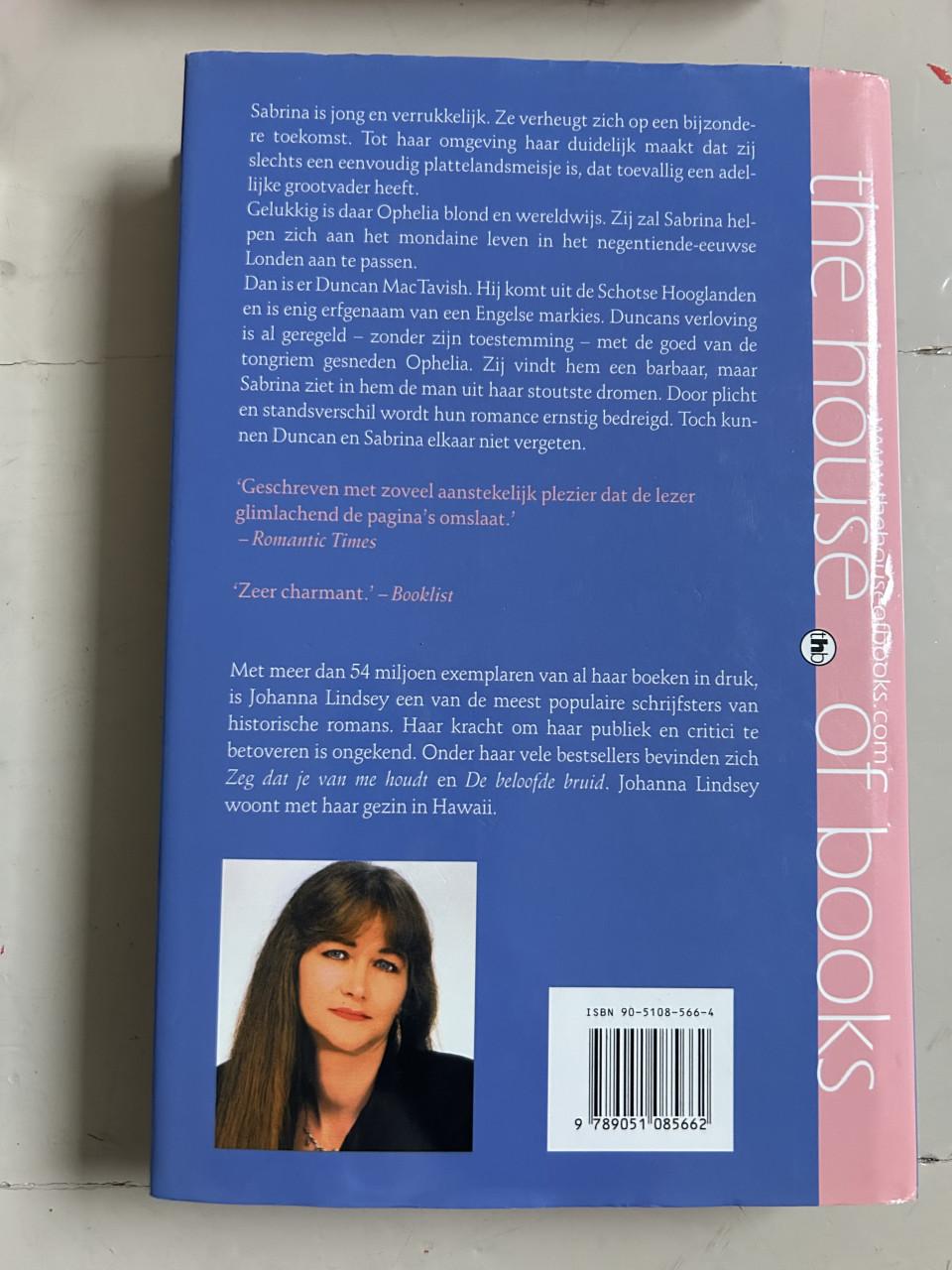 8 x Johanna Lindsey - historische romans