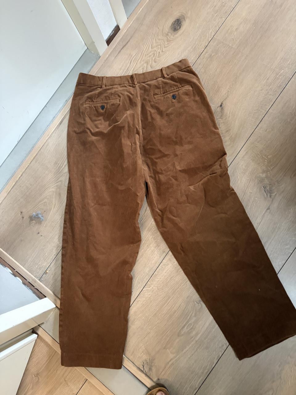 Corduroy broek van Uniqlo