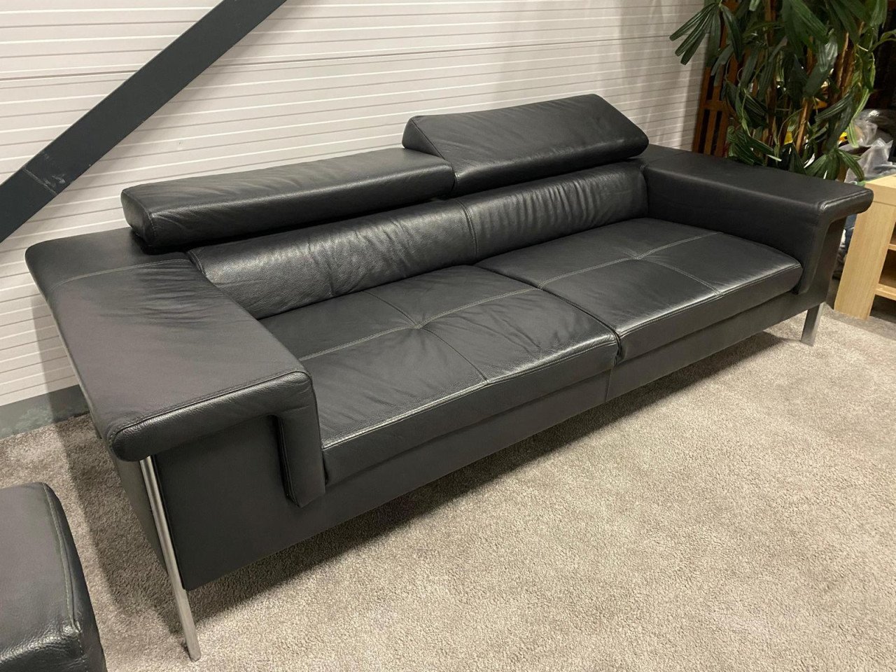 GRATIS LEVERING HEEL NL Montel Design Echt Leer Bankstel