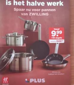 Pannenzegels en Pizzazegels (plus)