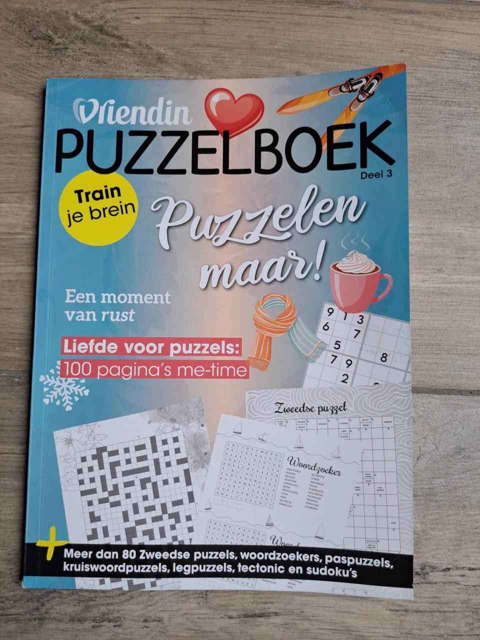 Vriendin puzzelboek