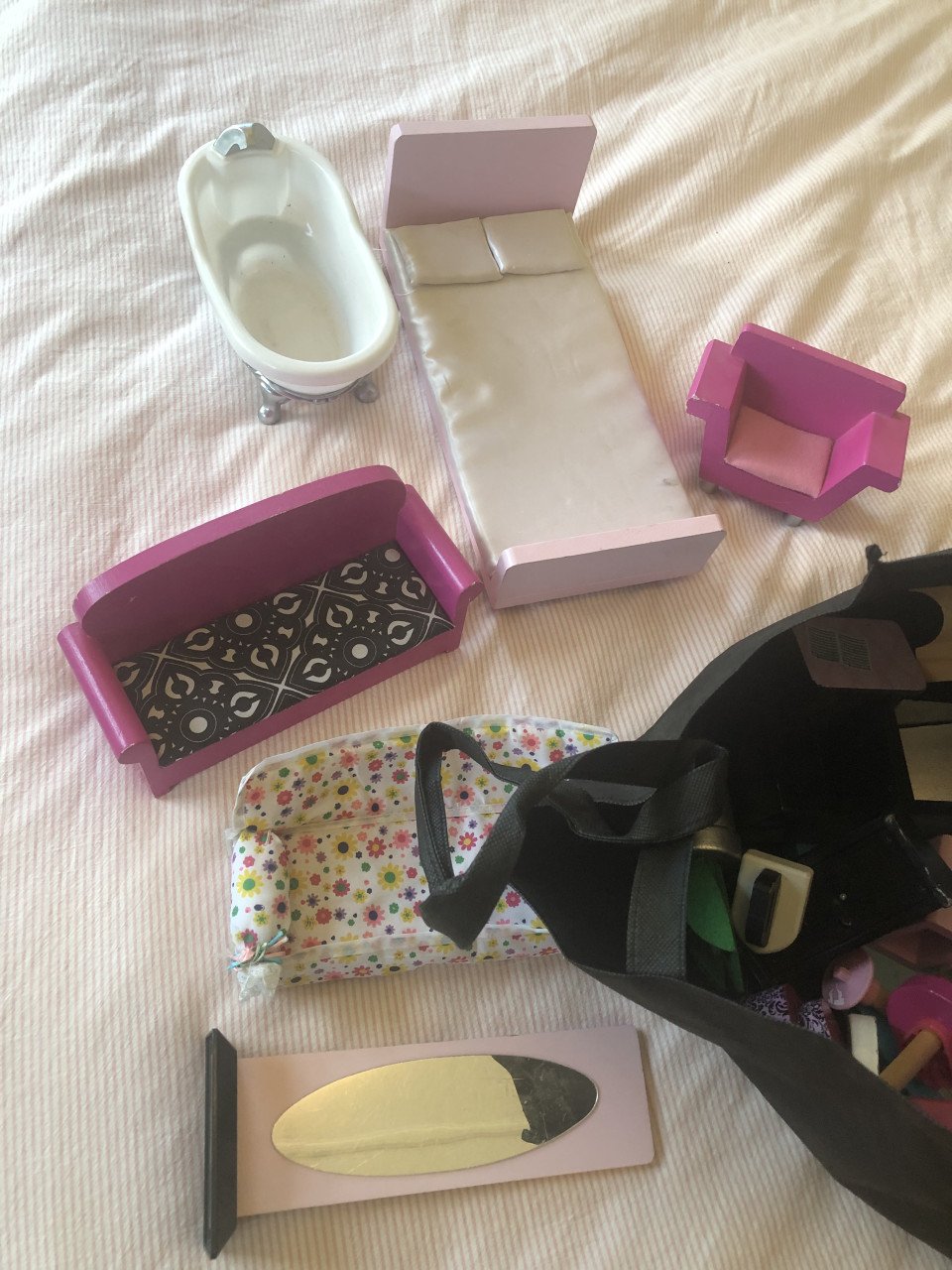 Barbie huis met garage