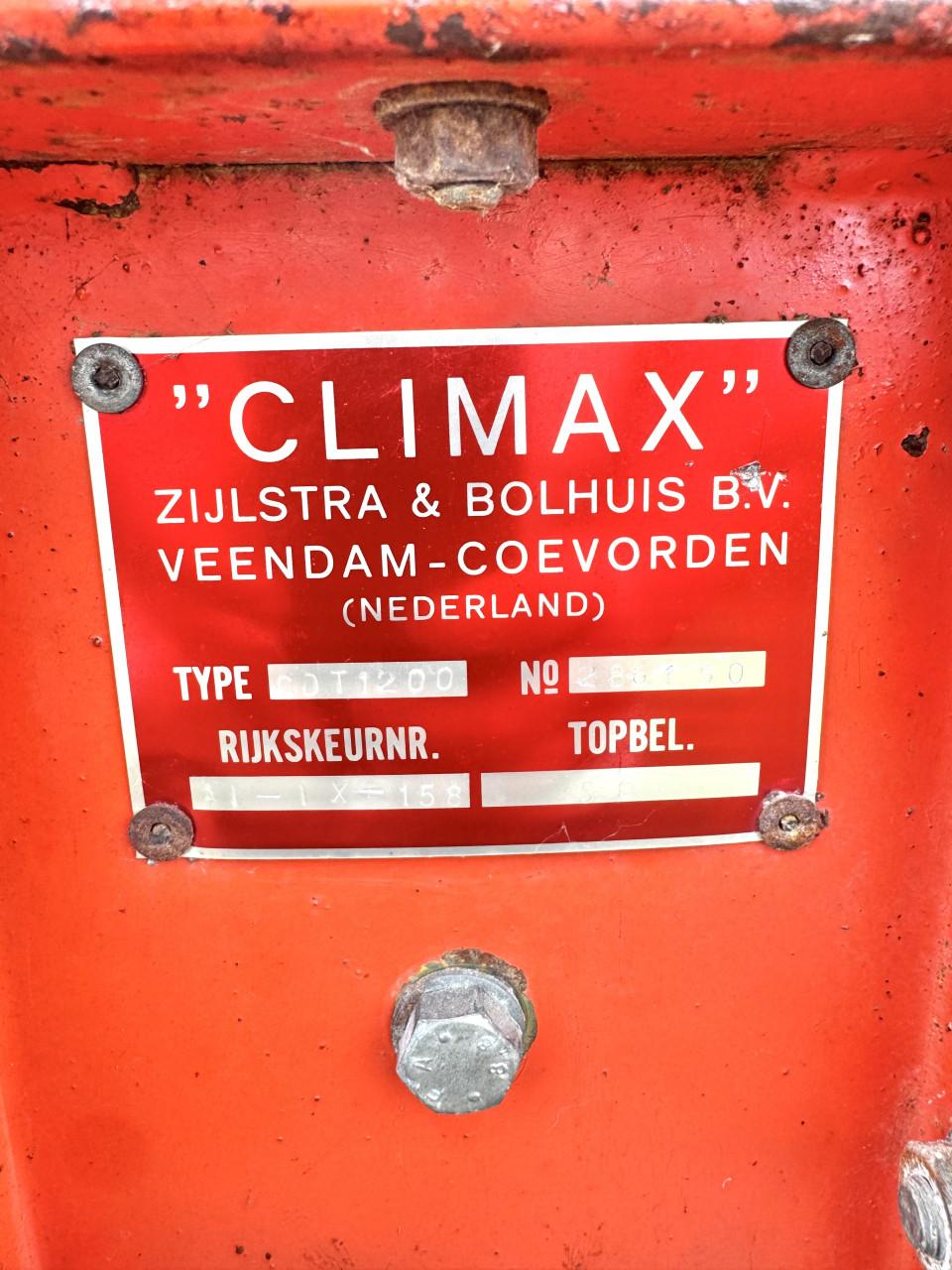 Vlakke band Climax 6x60