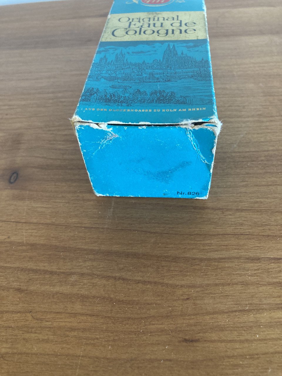 Glazen parfumfles, nr. 4711 eau de cologne