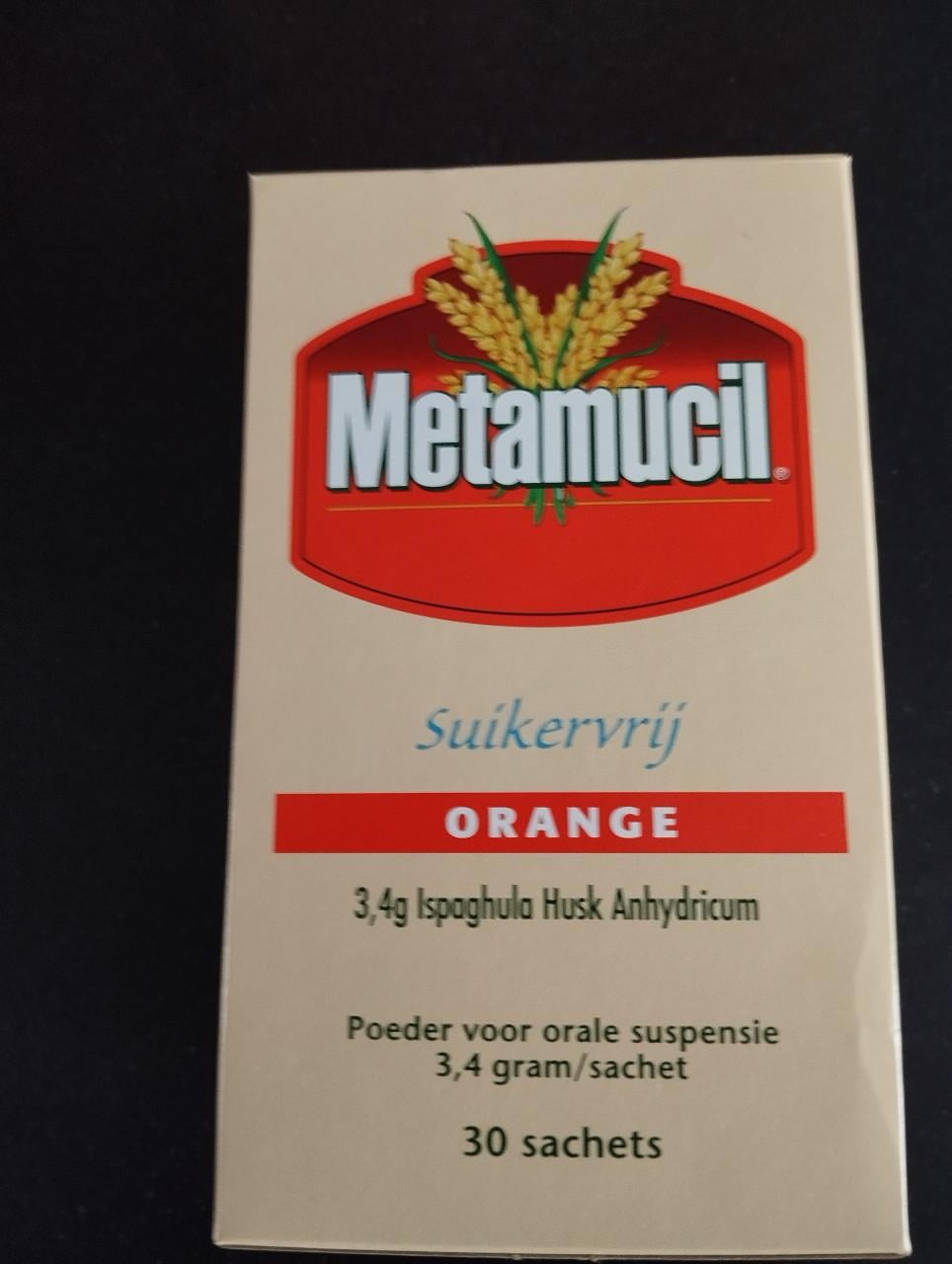 Metamucil  zakjes vezels