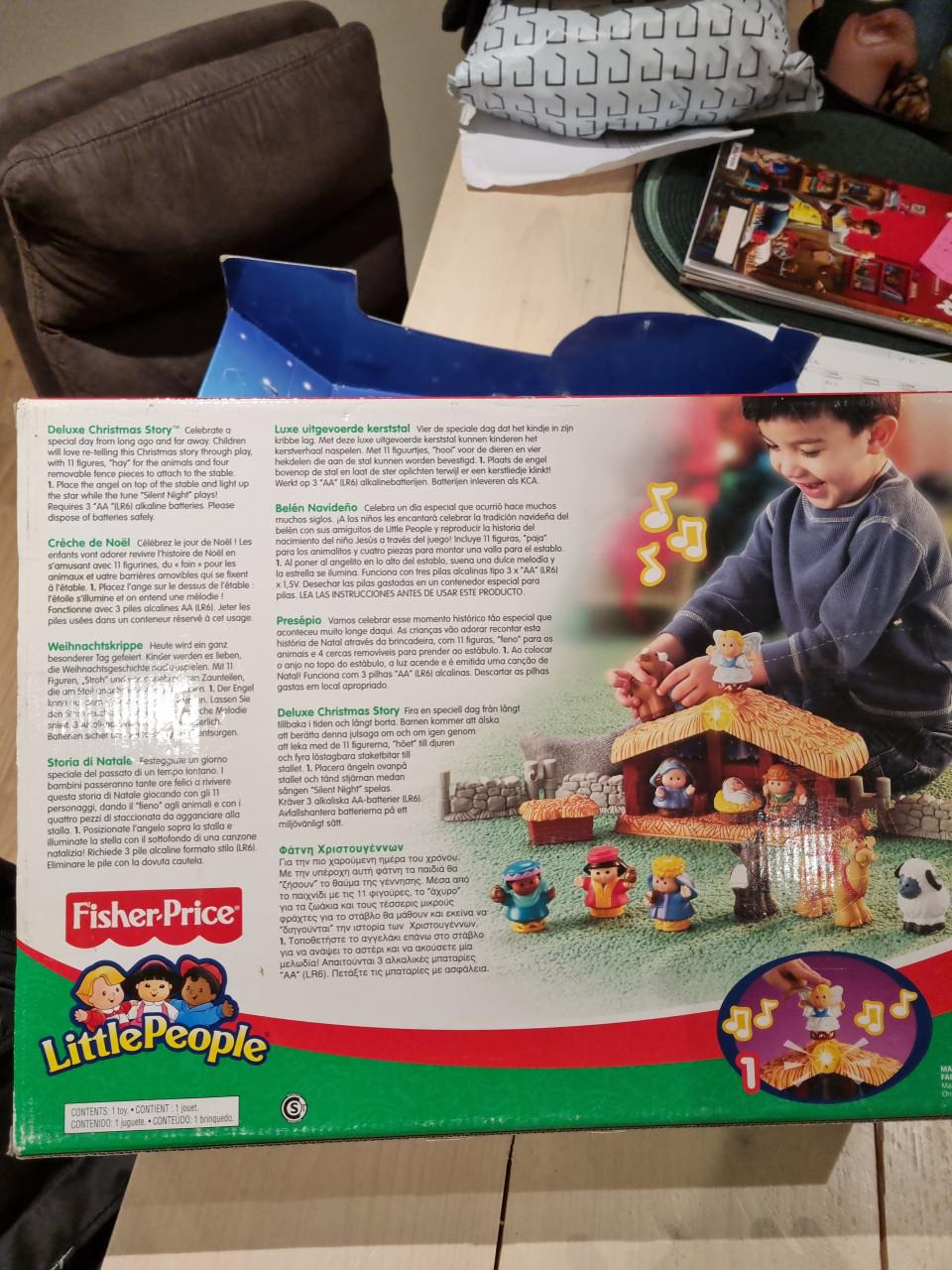 Little people kerststal