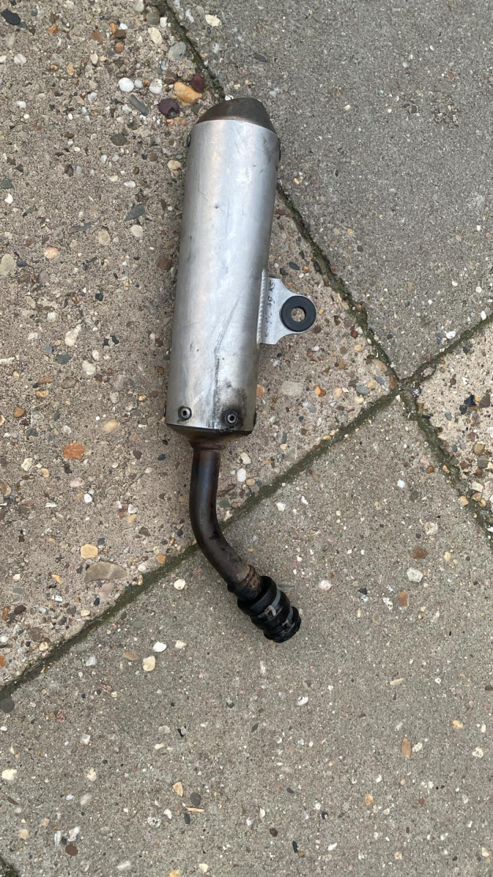 Hgs uitlaat systeem ktm sx 65cc