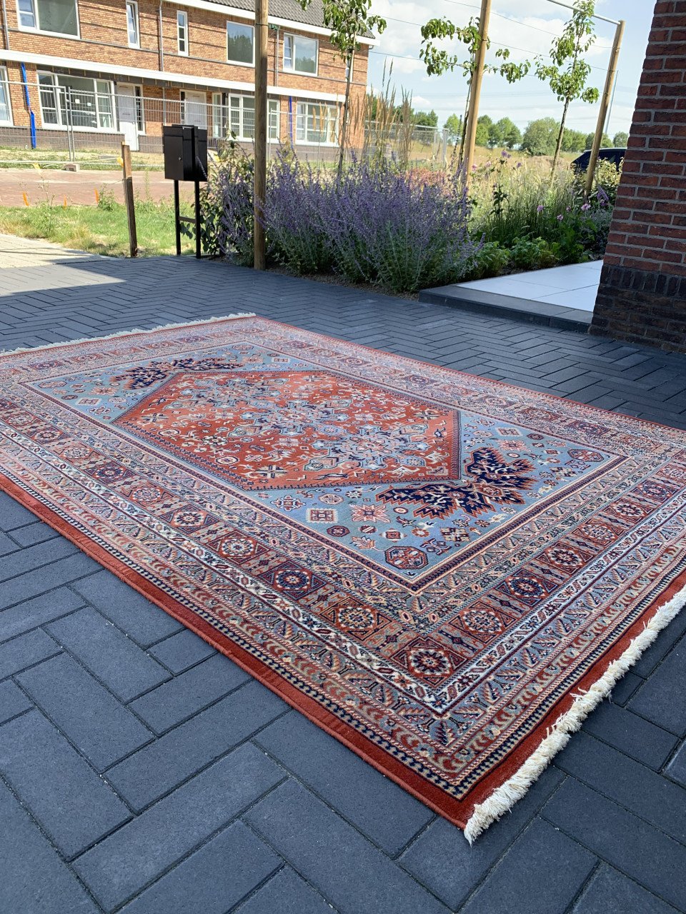 ✨Prachtig Sfeervol Handgeknoopt Vintage Vloerkleed✨