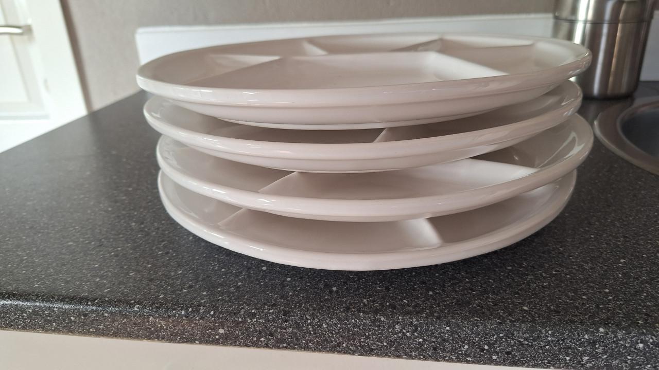 4 Grote gourmetborden