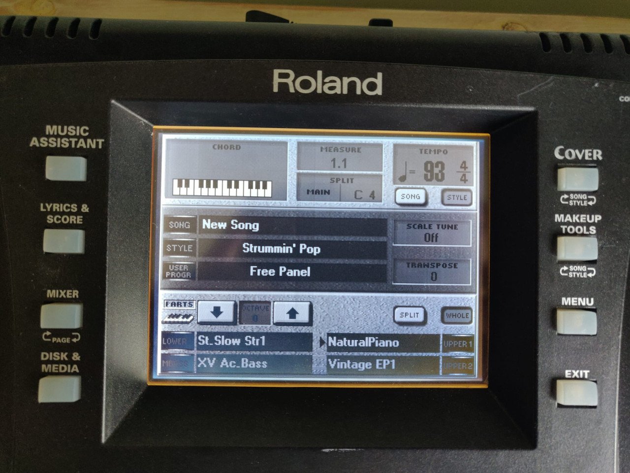 Gaaf keyboard: Roland E-50 Music Workstation!