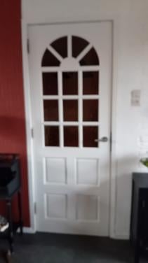 Stompe binnendeur (zonder deurklink en scharnieren)