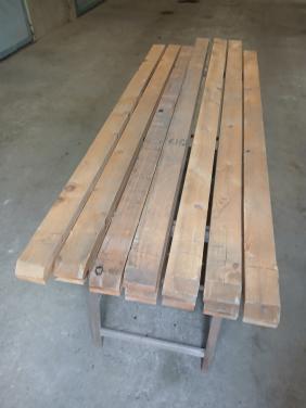 10 gebruikte houten balken van 2meter.