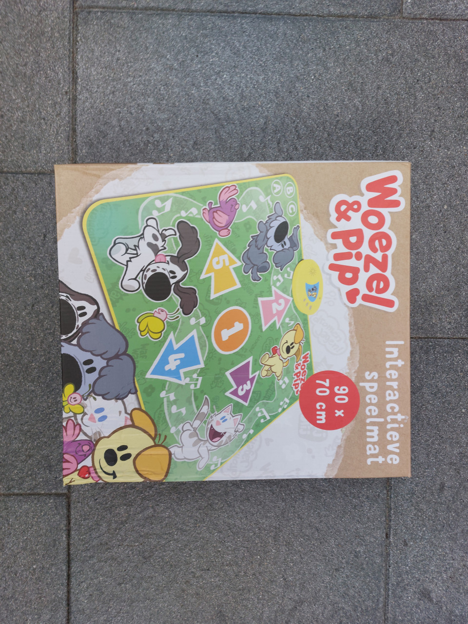Woezel en Pip interactieve speelmat