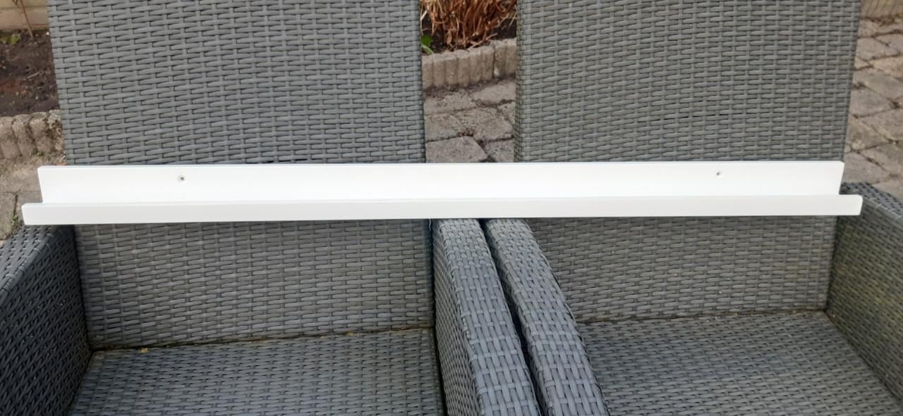 Fotoplank, schilderijenplank, display-plank  Wit MDF