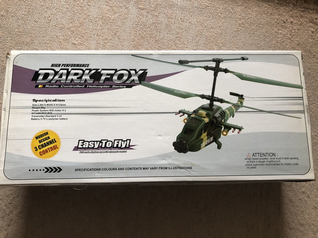 Radiografisch bestuurbare helicopter NIEUW
