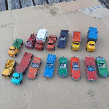 15 stuks tuf toys miniatuur modellen