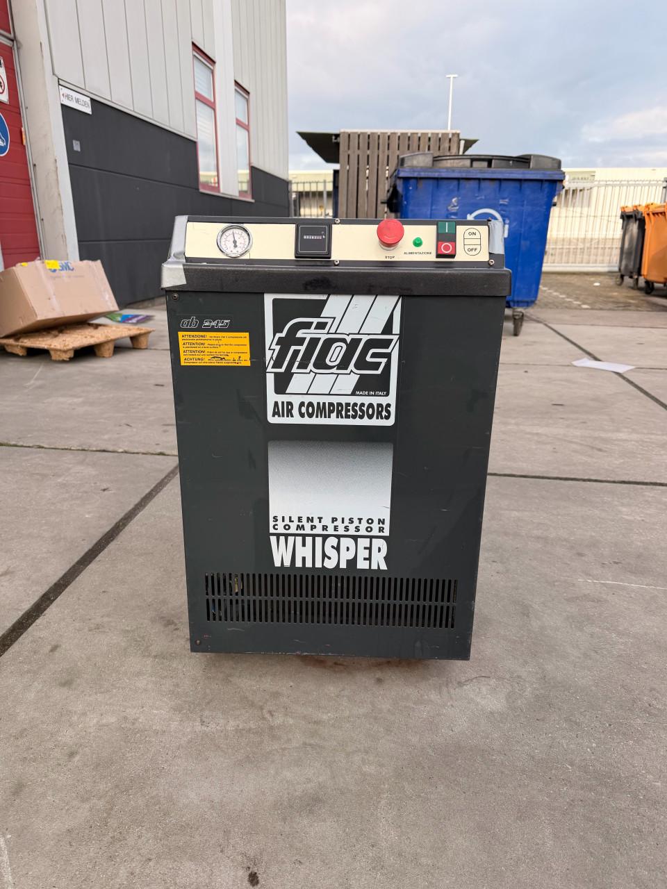 2X Fluister stille compressor max 10 bar