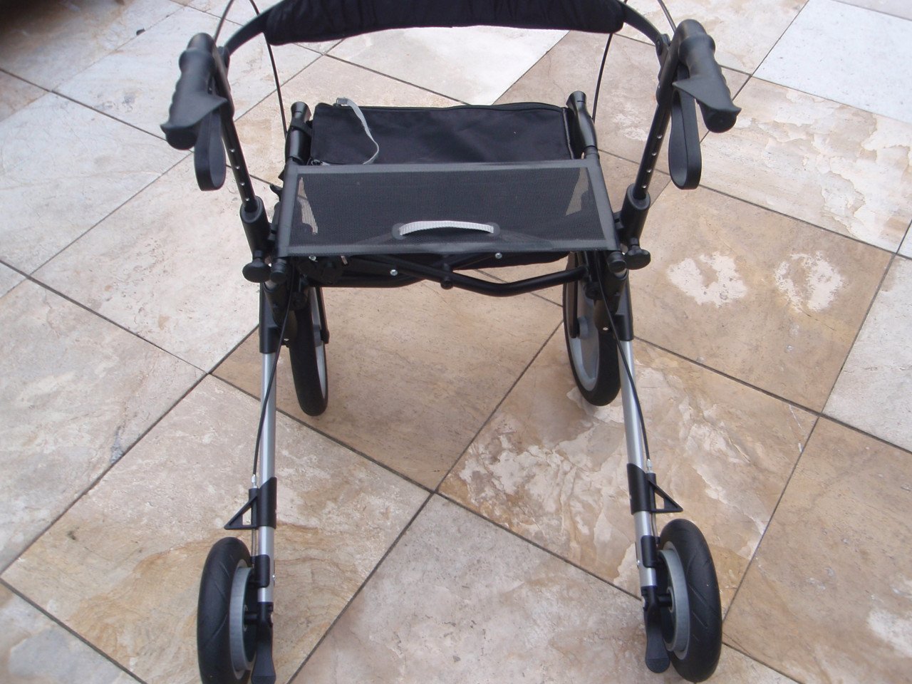 Zgan Topro Olympos opvouwbare lichtgewicht rollator met grote wielen