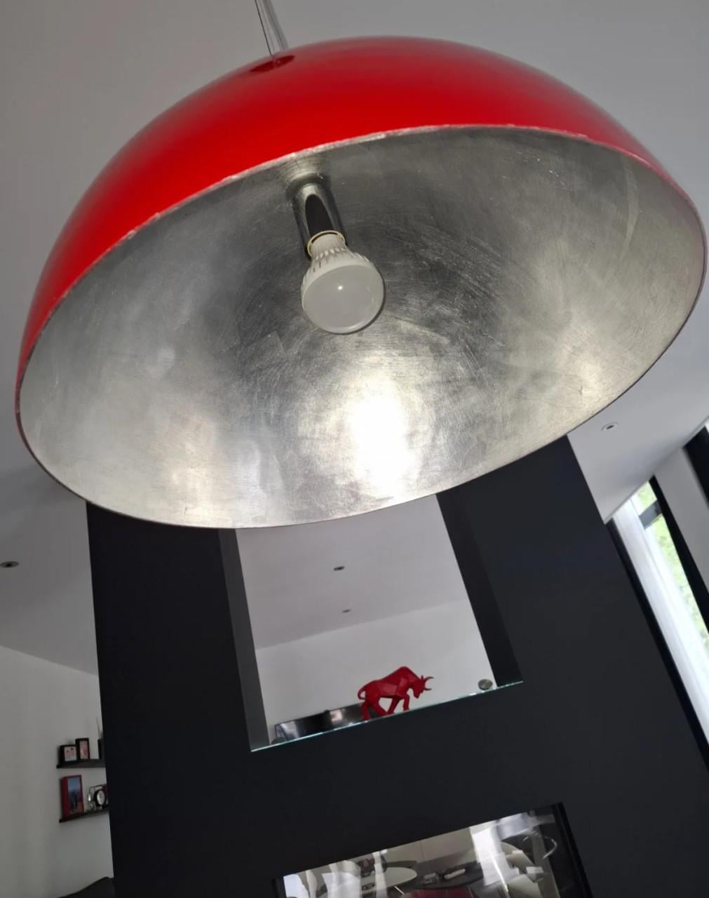Rode design hanglamp
