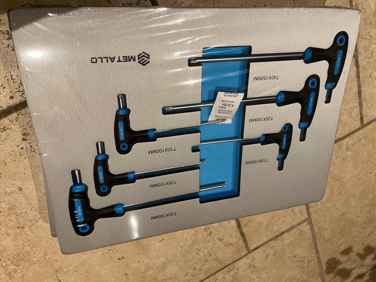 Nieuw gereedschapset