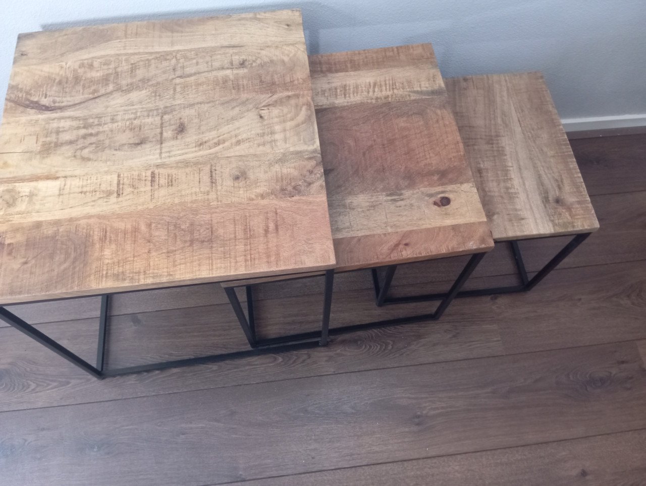Salontafel set mangohout