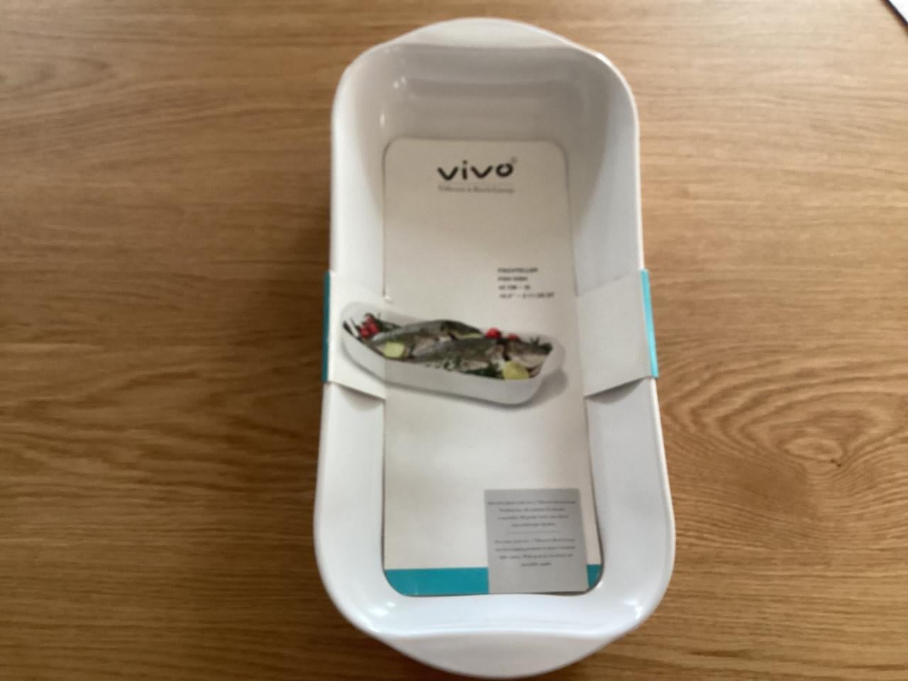 Vispan. Ovenschaal vis. Villeroy & Boch Vivo. NIEUW. Goes.