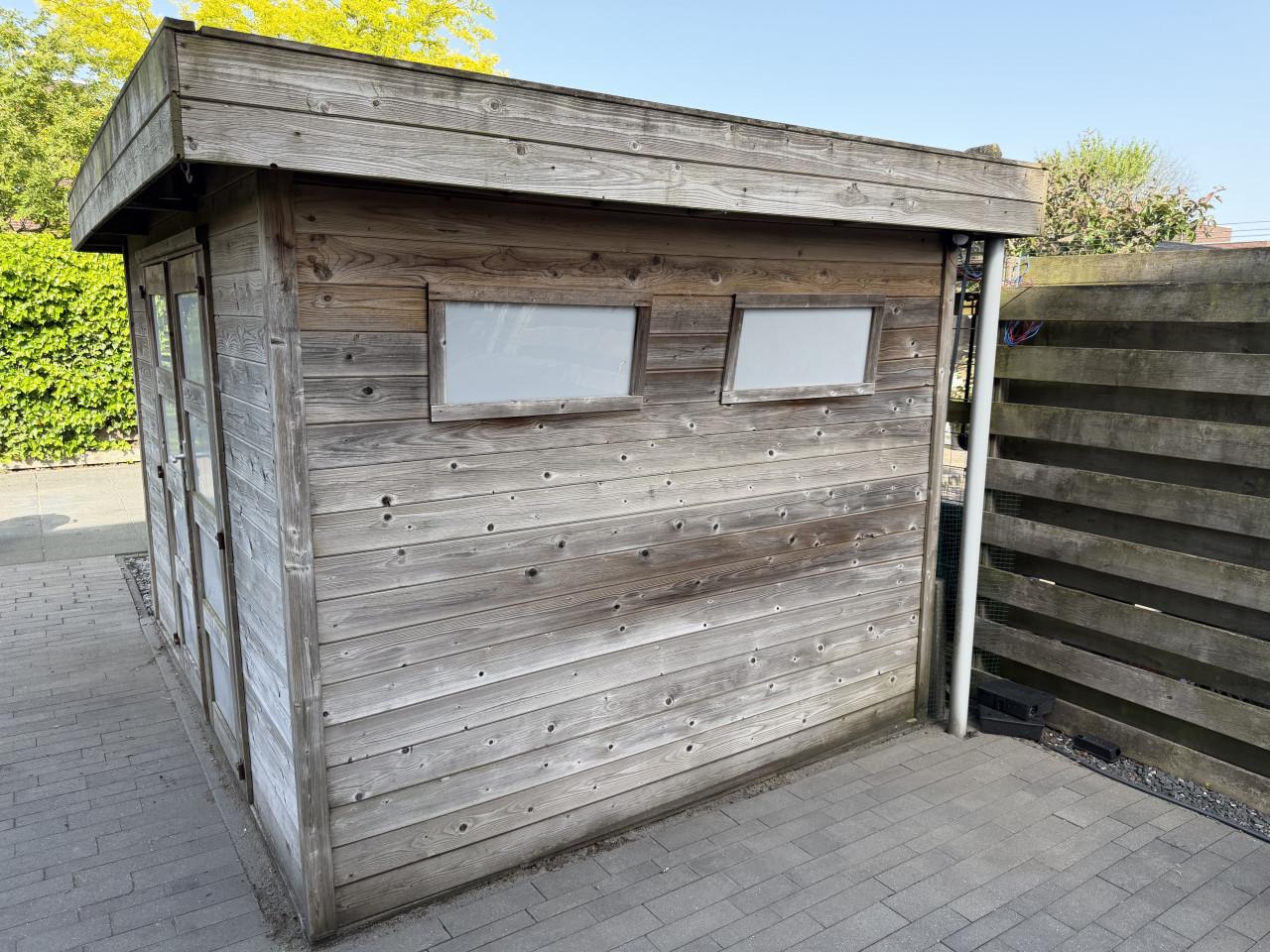 Gratis af te halen: tuinhuis 3,00x2,40