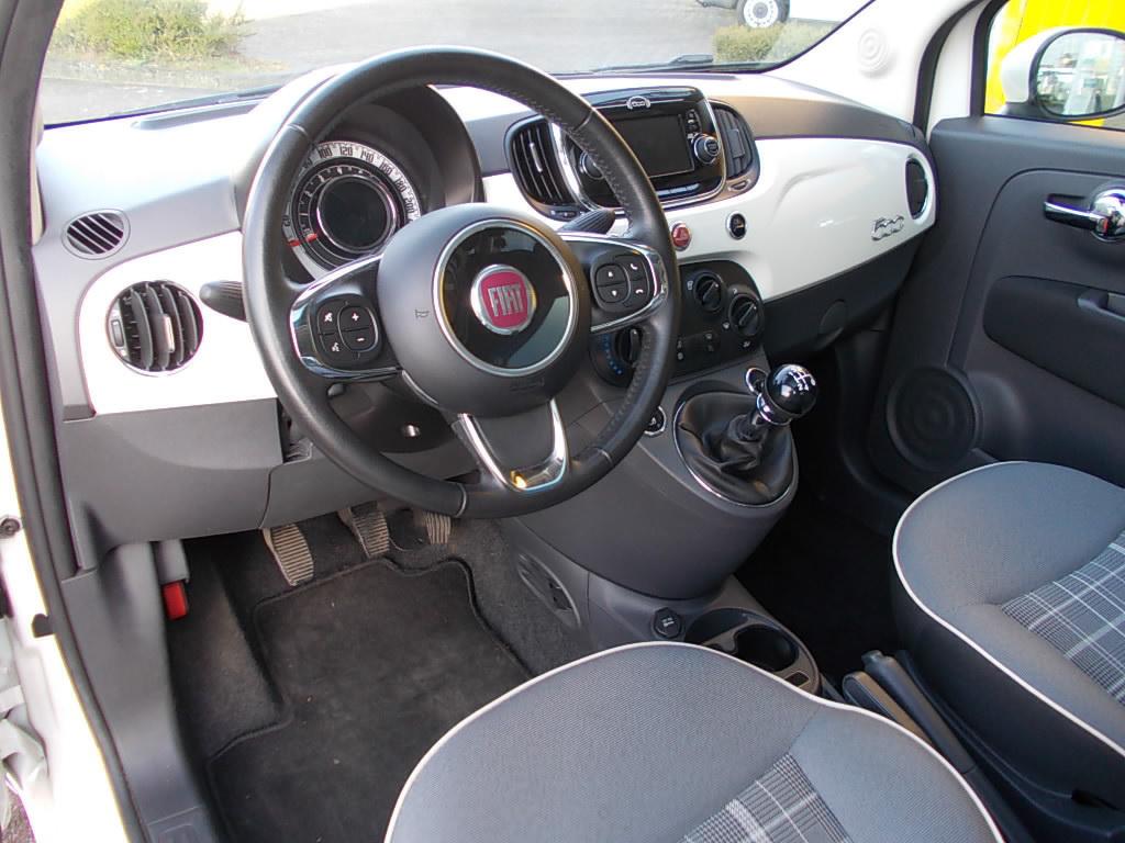 Fiat 500 0.9 twin-air lounge 80pk airco, pano.dak pdc
