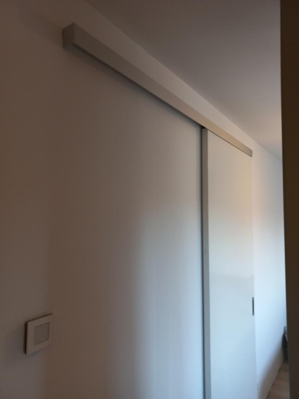 Schuifdeur wit 239x100.5 cm