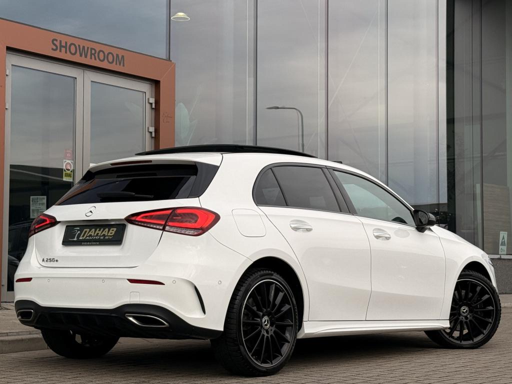 Mercedes-Benz A-Klasse 250 e amg line | nightpakket | pano | leder | el. st