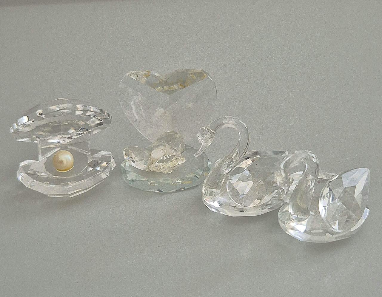 Kristalglas miniatuur 4x